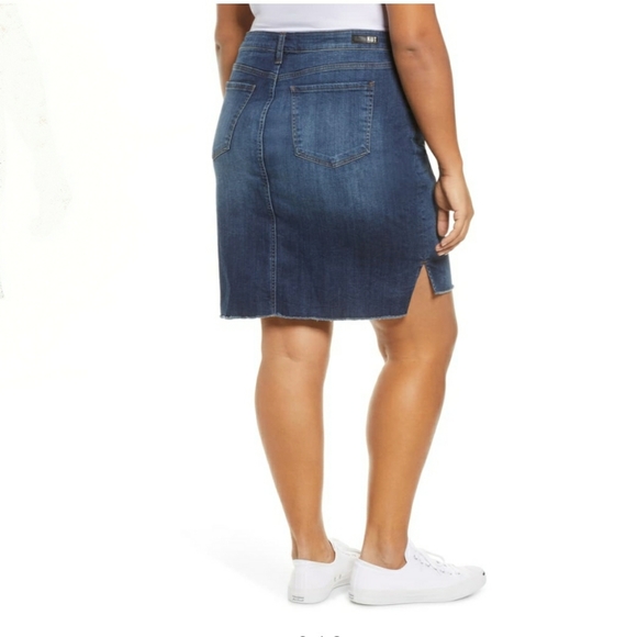 KUT from the KLOTH Jeans Alice Skirt Size 14W NWT - Picture 2 of 7